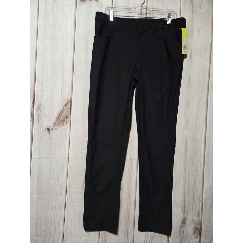 All‎ in Motion Mens Golf Pants Black Onyx 34x30 Slim Fit Stretch X2YL28 NWT